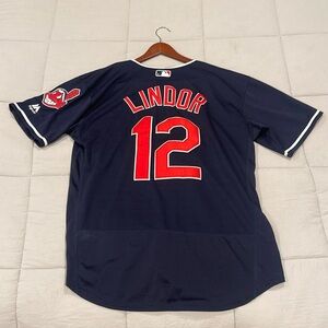 Francisco Lindor Cleveland Indians Jersey